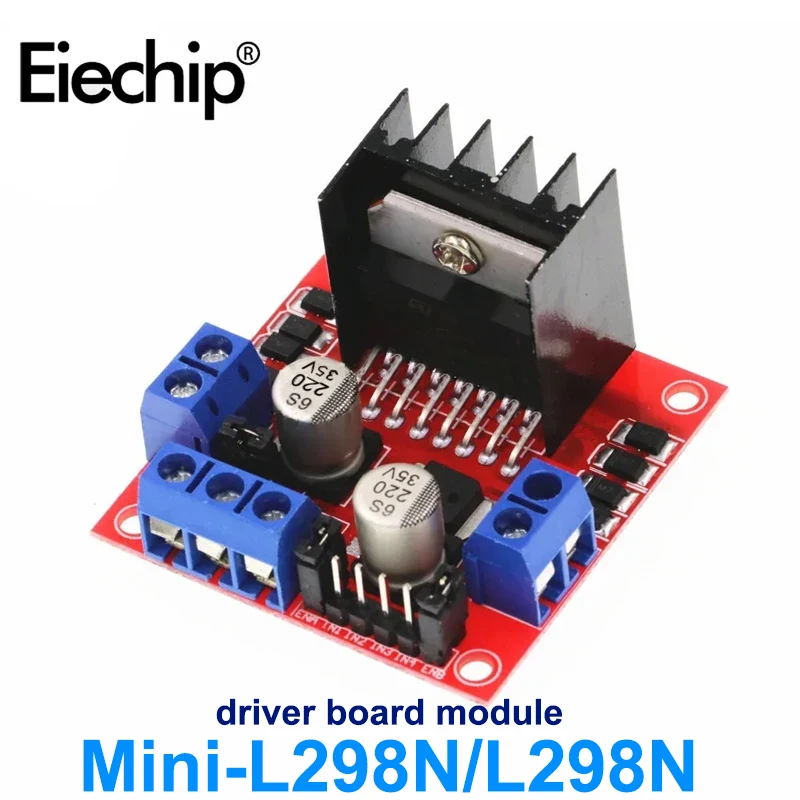 L298N Driver Board Module L298 Stepper Motor Smart Car Robot Breadboard Peltier High Power Motor Controller