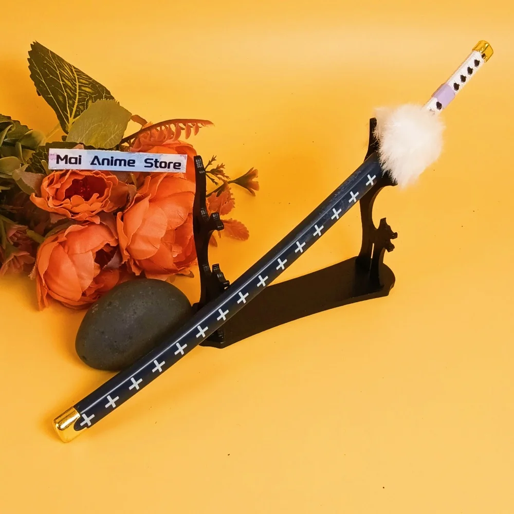 10-calowa stalowa katana Roronoa Zoro, katana w naturalnym rozmiarze, żelazny nóż ninja, oryginalna szabla samurajska, metalowy miecz anime Zoro, niedoładowana zabawka, prezent