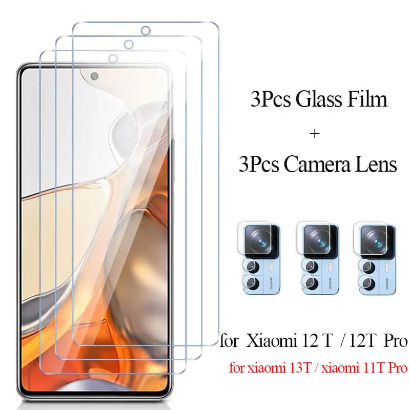 

Tempered Glass for Xiaomi 12T Pro protection xiaomi 12t 11t 13t screen protector for xiaomi 12t pro