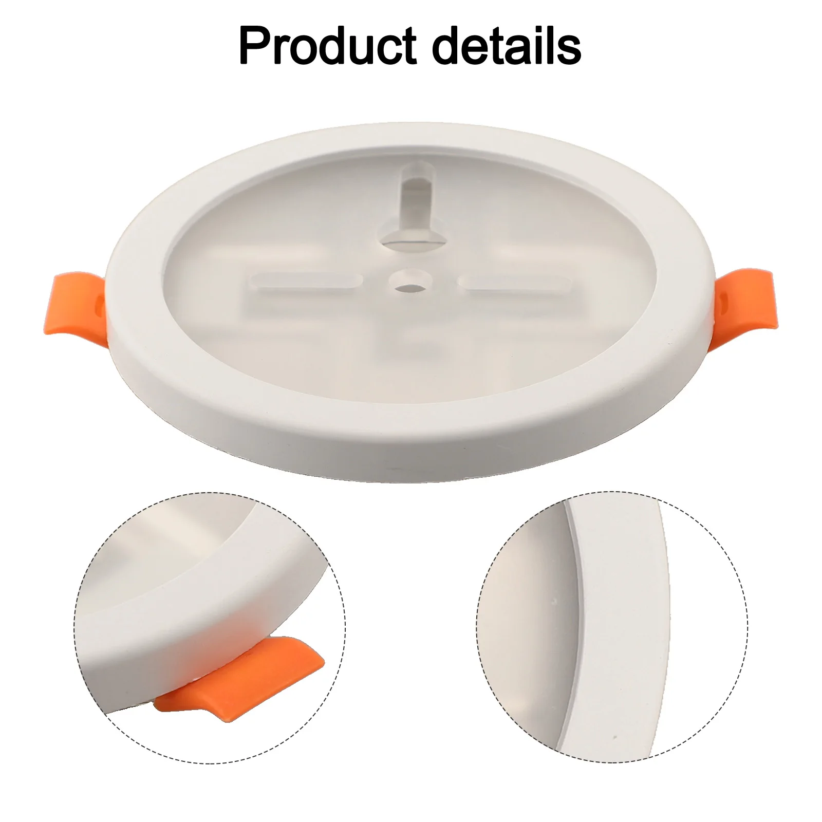 Cámara doméstica para colgar en el techo, soporte de montaje en techo para cámara inteligente, diseño de línea cubierta, tamaño grande, adecuado para apertura de 4-10cm