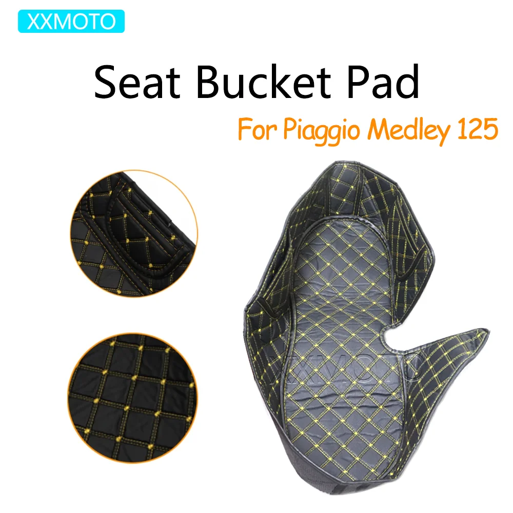 

For Piaggio Medley 125 Medley125 Medley-125 Seat Bucket Pad Storage Box Pad Cargo Luggage Trunk Protector Cover