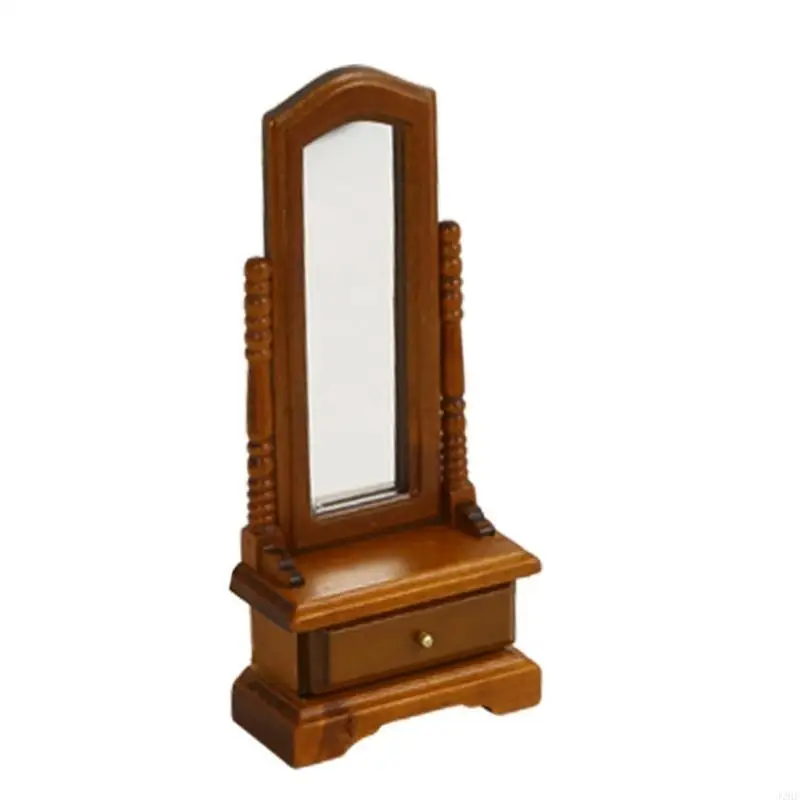 

J2HF Realistic Dressing Mirror Vintage Stand for 1:12 Doll House