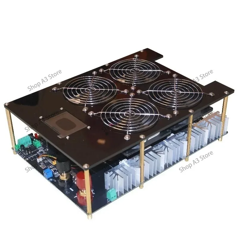 5000W Induction Heating Machine, High Temp Melting for Gold Silver Copper Iron, Welding & Quenching Equipment