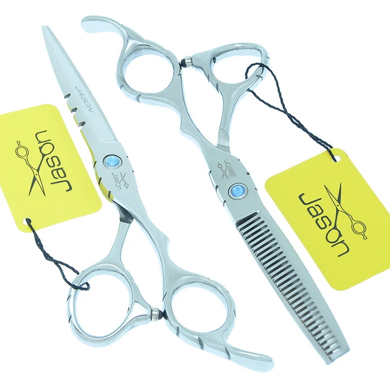 

Jason 5.5/6 inch Professional Hair Scissors Cutting Shears Salon Barber Hair Cutting Thinning Hairdressing Styling Tool A0018D