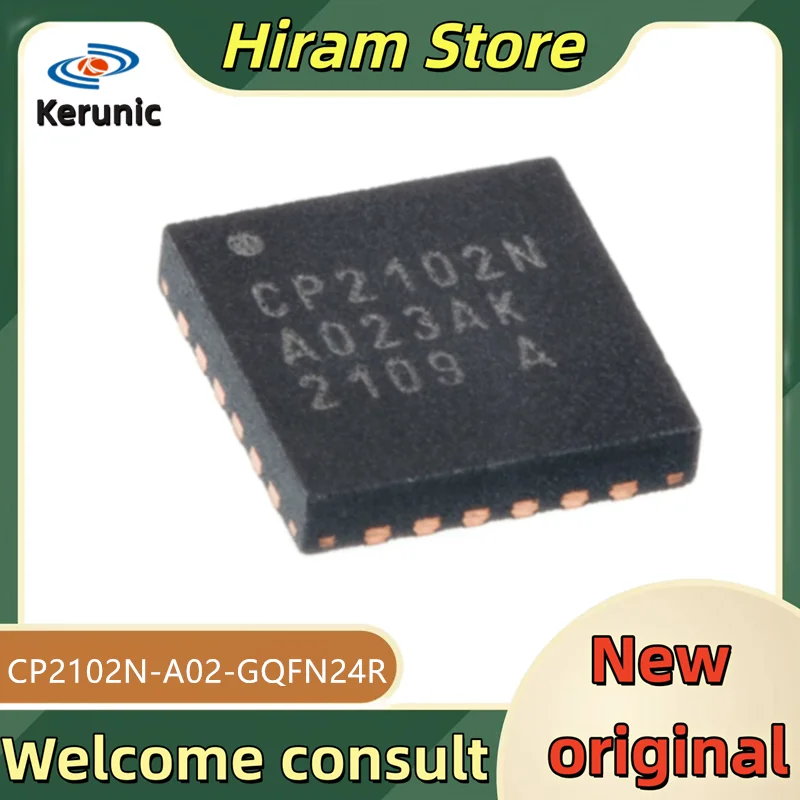 5PCS CP2102N New and Original CP2102N-A02-GQFN24R CP2102N-A02-GQFN CP2102N-A02 CP2102