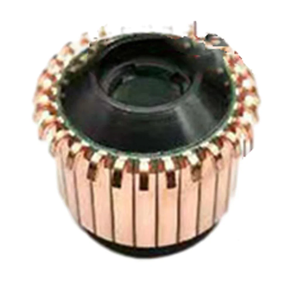 1PC 37.5 X13 X25.5（36) Mm 28P Teeth Copper Hook Type Electrical Motor Commutator Angle Grinder Commutator With Spring Sleeve