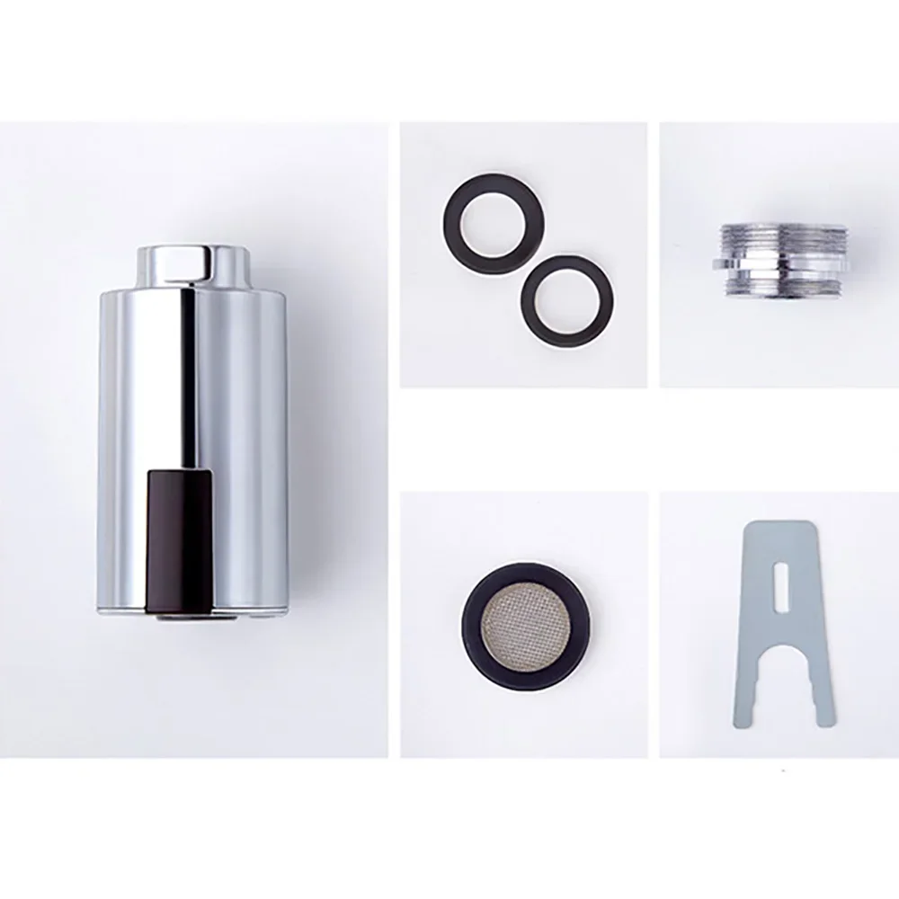Kitchen Sensor Faucet Water Saving Device Non-contact Faucet Bathroom Automatic Inflatable Sensor Faucet Shower Head Filter