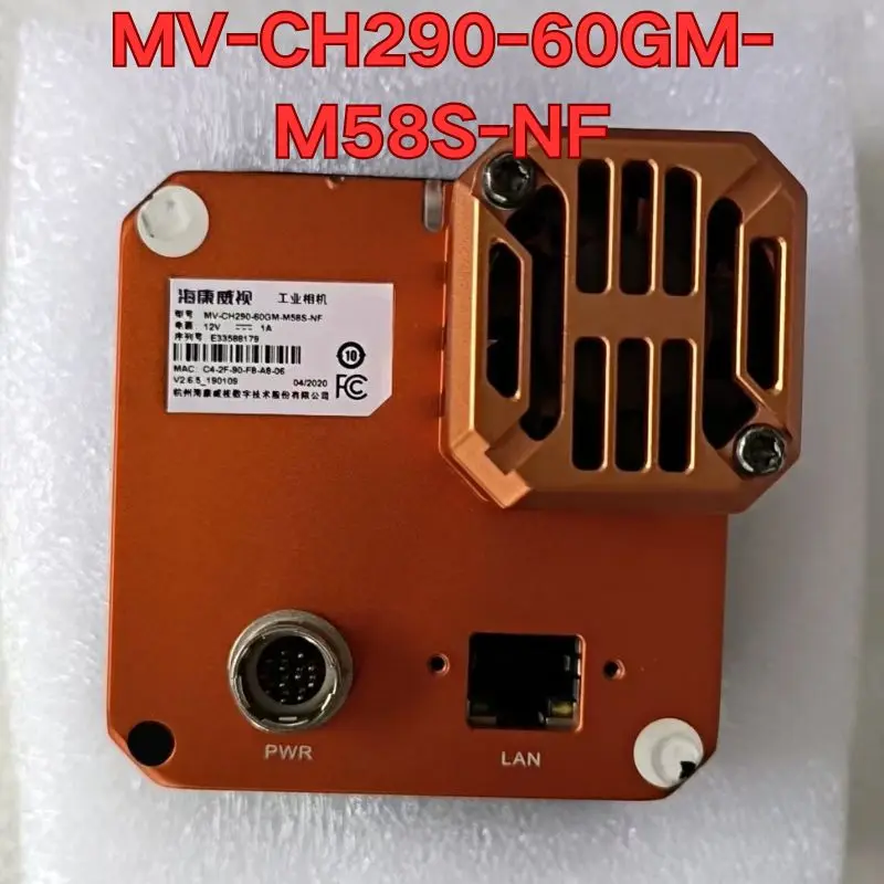 Second-hand MV-CH290-60GM-M58S-NF industrial camera function test is normal