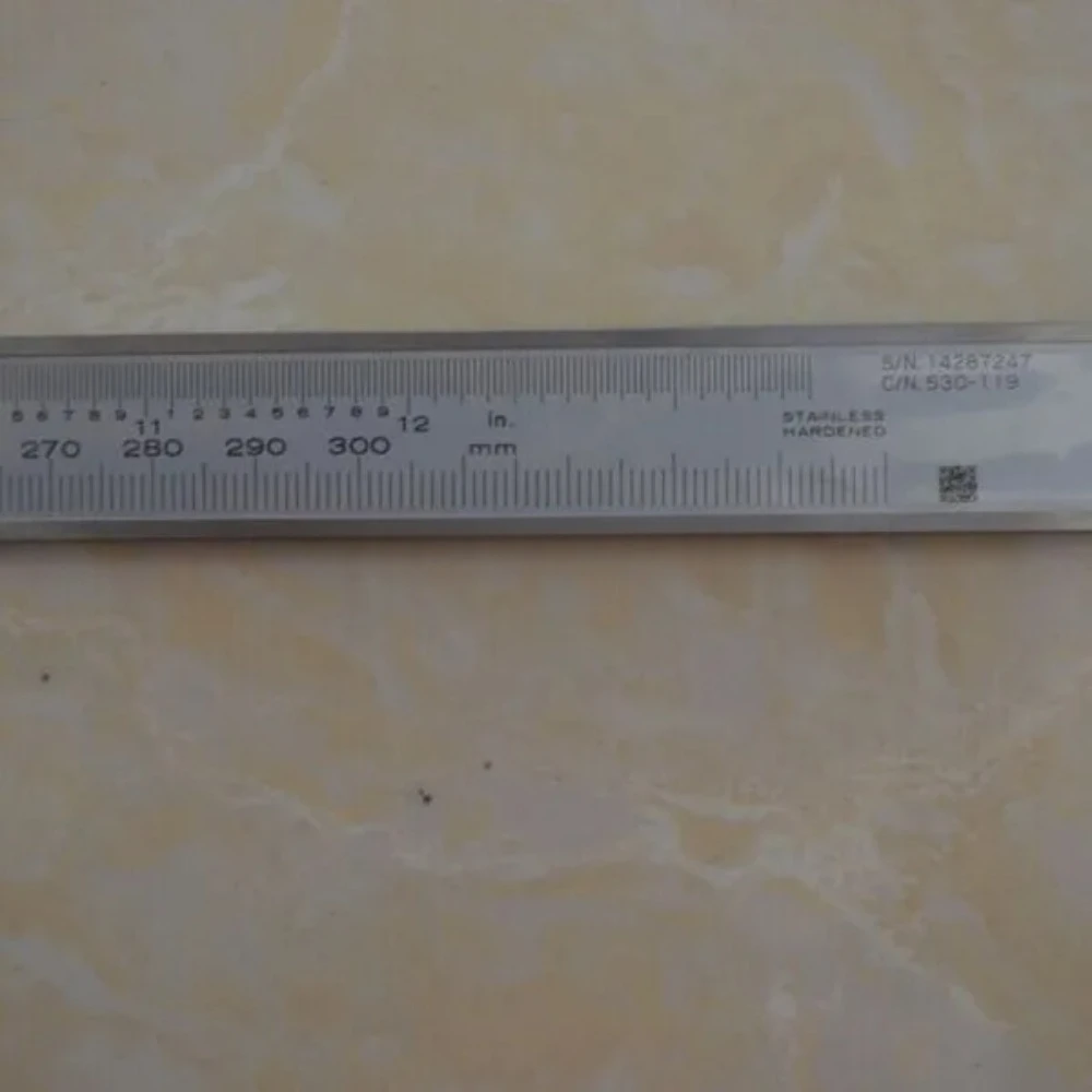530-119 Vernier Caliper,0-300mm Stainless steel Vernier Caliper