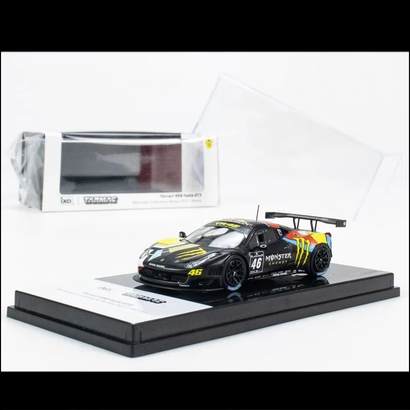 

1:64,458 GT3 Racing 46 # статическая модель автомобиля MONZA из сплава 2012, коллекция для взрослых, украшение комнаты, подарок для детей.