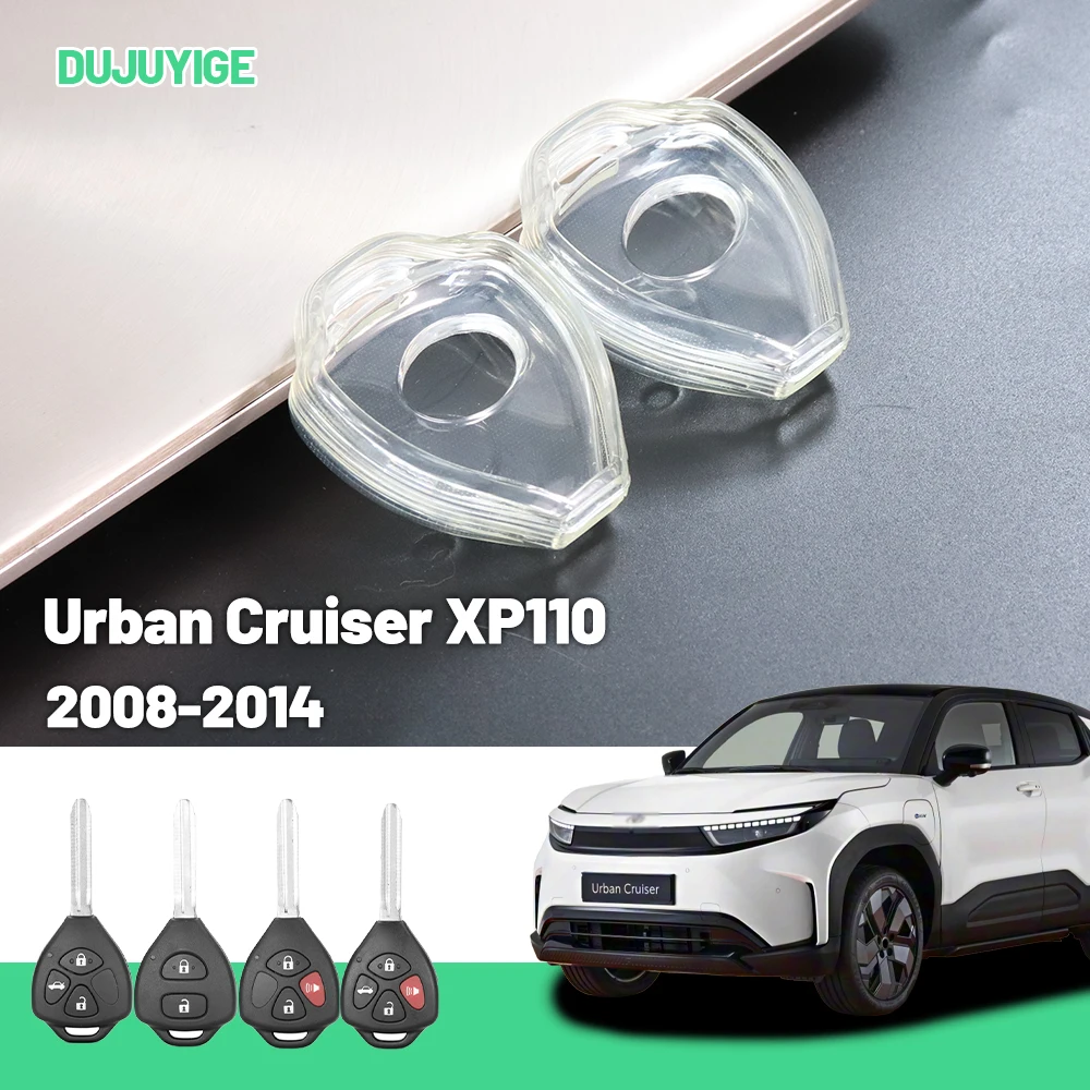

Прозрачный чехол для ключей из ТПУ для Toyota Urban Cruiser XP110 2008-2014, защитный чехол для брелока, автомобильные аксессуары 2009 2010 2011