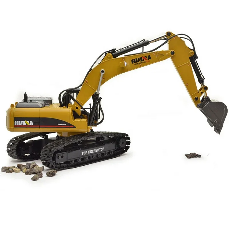 Hot sales huina 1580 excavator full metal 23ch-rtr rc  580