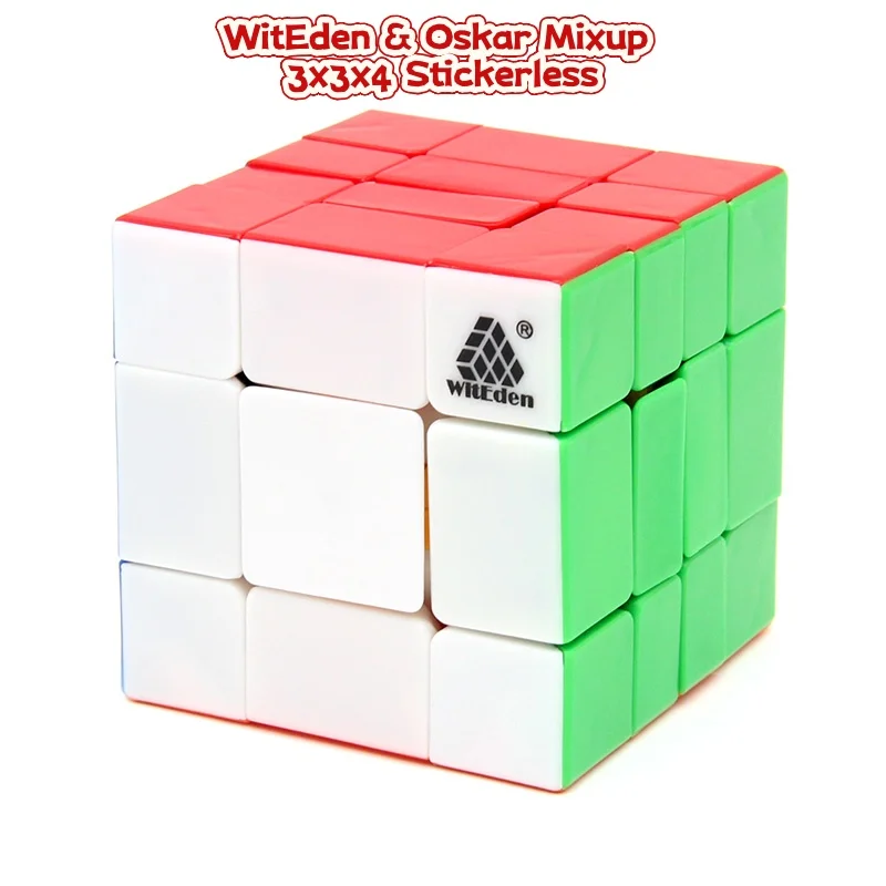 WitEden & Oskar Mixup 3x3x3 Magic Cube 3x3 Cubo Magico Professional Speed Neo Cube Puzzle Kostka Antistress Toys