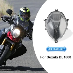 CE/Emark Approved Black LED Headlight Headlamp With Halo For Suzuki V-STROM 650 V-STROM 1000 DL 1000 DL 650 DL1000 DL650