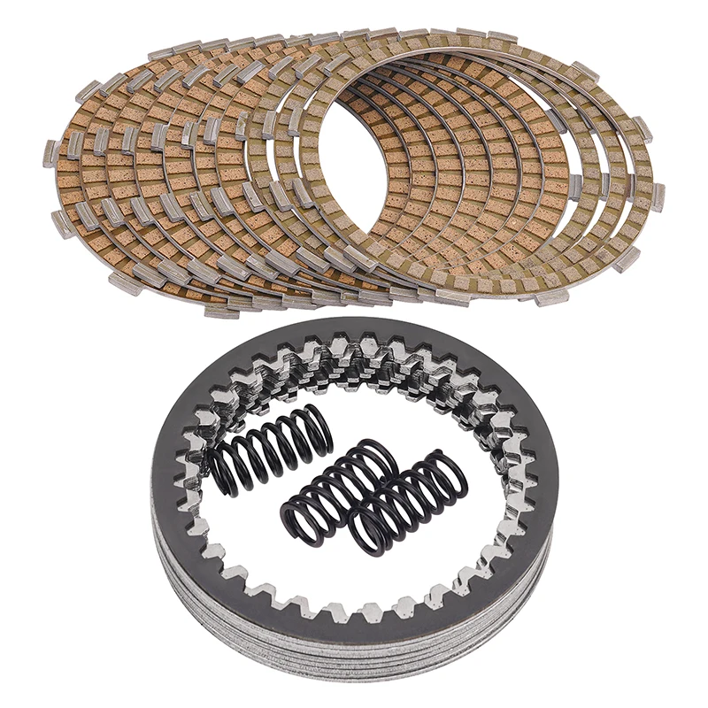 Motorcycle Paper Based Friction and Steel Clutch Plates Kit for KTM 1190 1290 ADV RC8-R GREY R Adventure 61332011000 61332111000