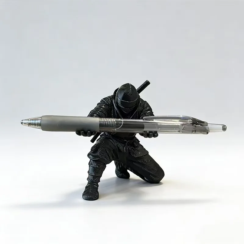 Samurai Pen Holder Japanese Anime Ninja-Style Pencil Rack Desktop Decor That Can Hold Ballpoint Pens 3D Printed Pen Holder