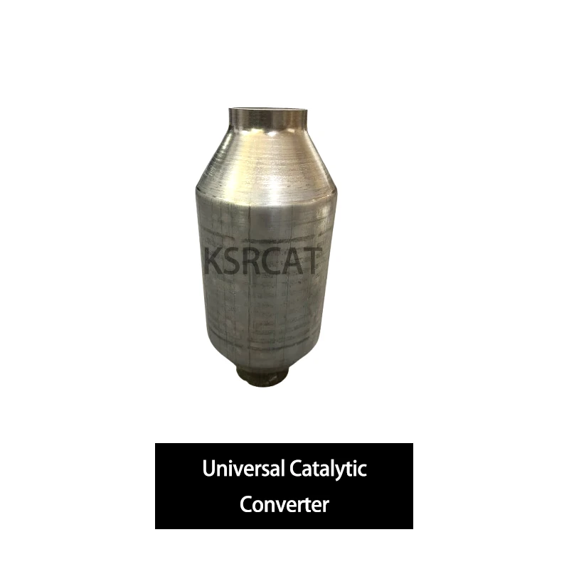 Ready stock Universal catalytic converter with Silicon Carbide DPF substrate inlet outlet 2.5″ Exhaust Diesel particulate filter