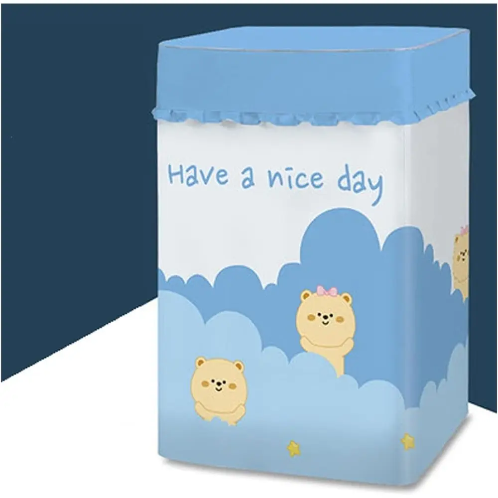 

Чехол для машины, чехол из ткани Оксфорд, солнцезащитный защитный чехол, портативный чехол для стиральной машины с верхней загрузкой, чехол для бытовой техники (цвет: A1,