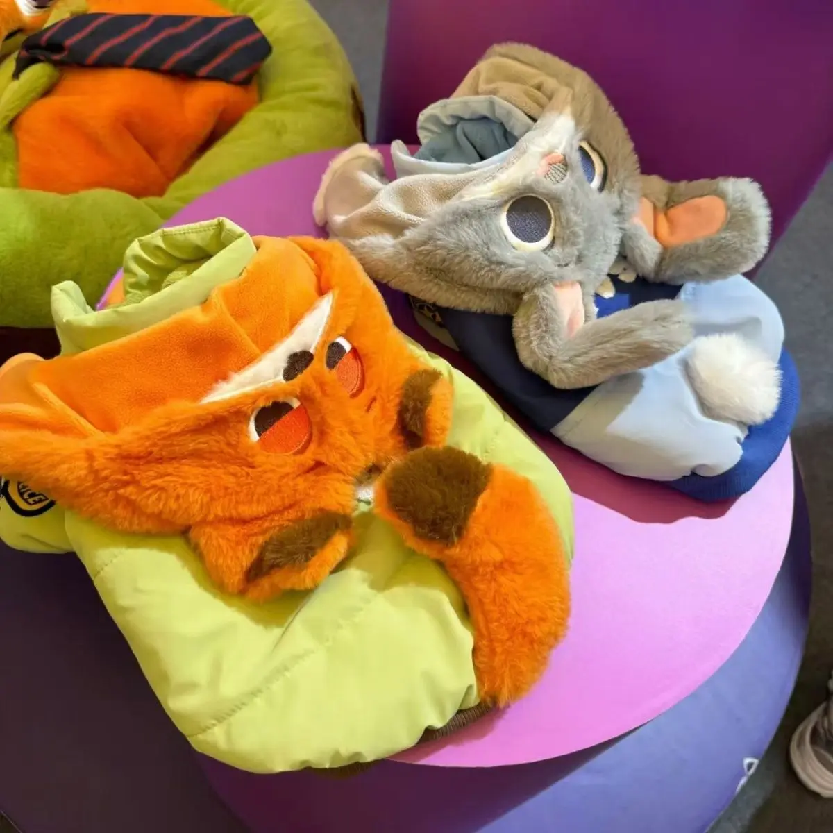 

Zootopia Nick Wilde Judy Hopps pet clothing Winter warmth thickening Teddy Bear Little Dog Outing Autumn/Winter Cotton clothes