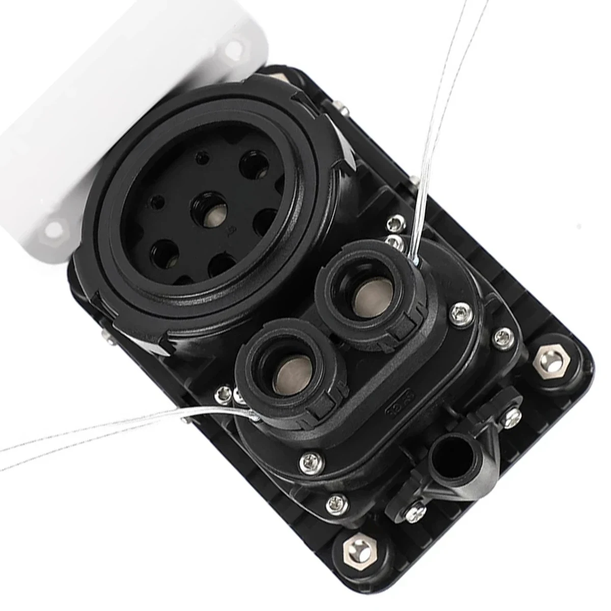 

1000V 62196-3 For NEW Energy Electric Vehicle CCS Type 2 EV Female Combo 2 Socket DC150A 850V DC CCS2 Socket
