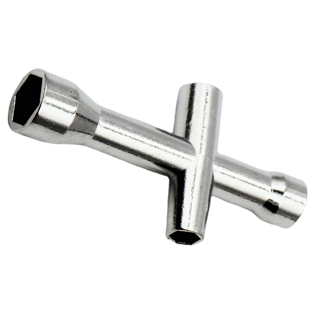 5PCS M2 M2.5 M3 M4 Sliver Alloy Steel Mini Cross Wrench Socket Spanner for RC Model  Robot Specific