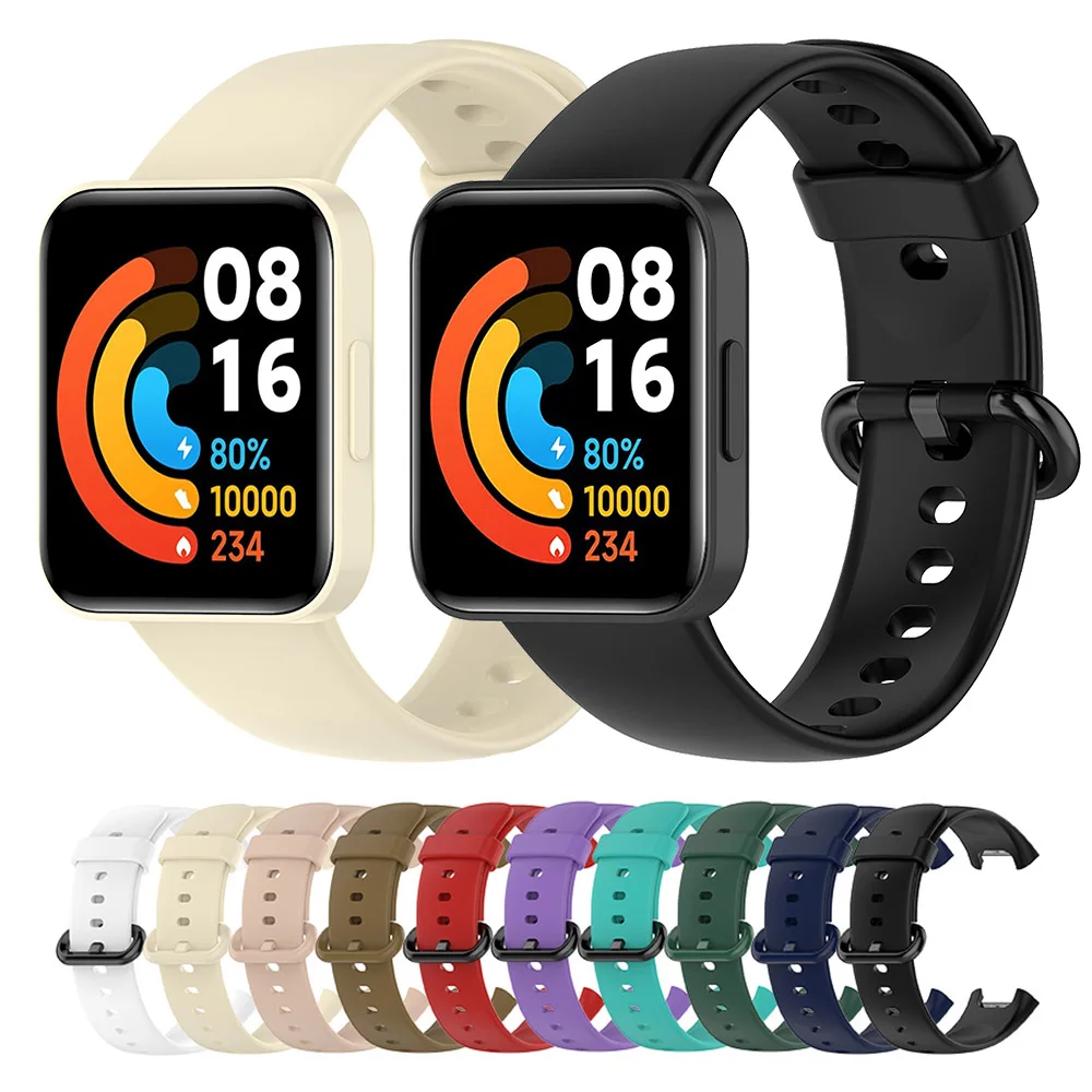 Silicone Strap For Redmi Watch 2 Lite/Horloge 2 Replacement Watch Band For Xiaomi Mi Watch 2 Lite image 2