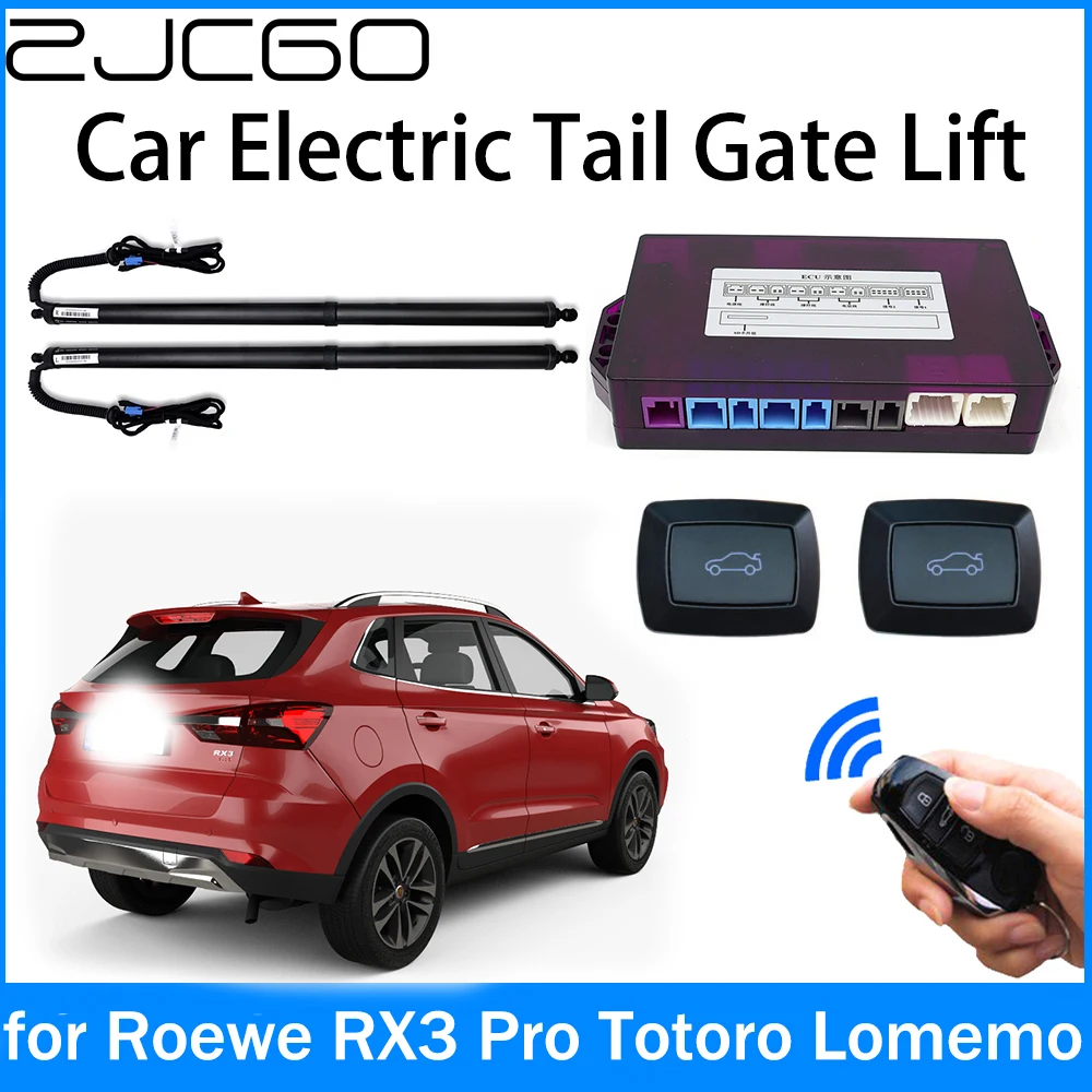 ZJCGO Power Trunk Electric Suction Tailgate Intelligent Tail Gate Lift Strut for Roewe RX3 Pro Totoro Lomemo 2017~2024