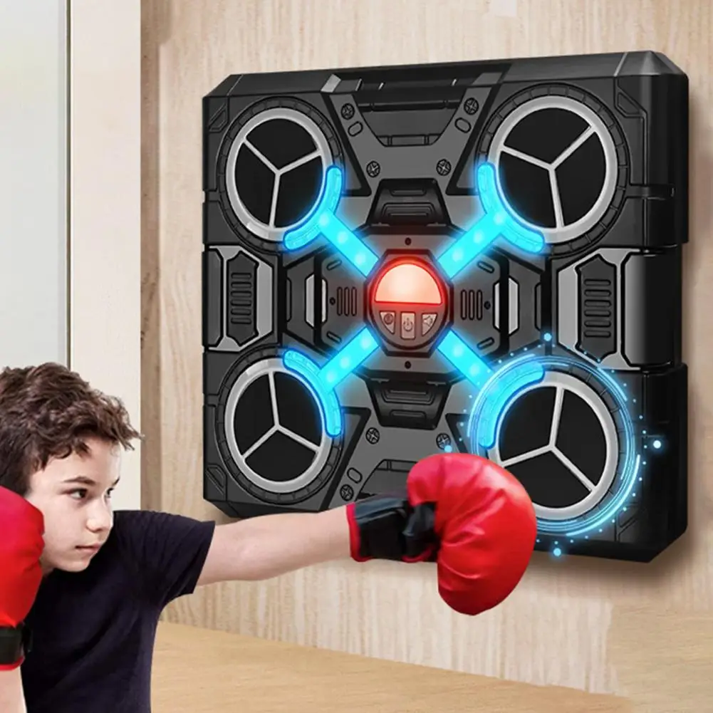 

Boxing Target for Mobile App Boxing Trainer with Bluetooth Music Wall Mounted Electronic Target for Home Gym Punching Equipment