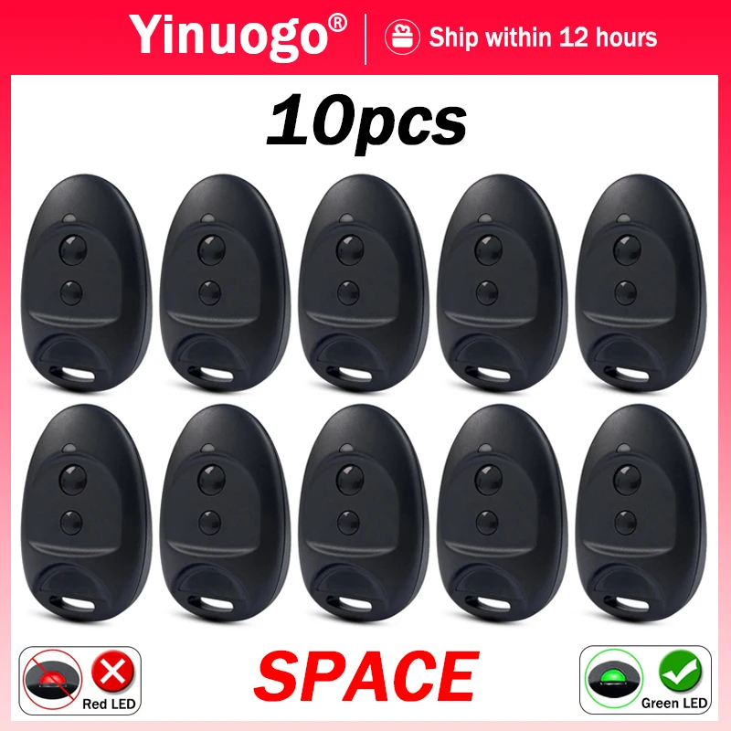 

New SPACE 433.92MHz Garage / Gate Remote Control For SPACE SP2 SP4 Remote Control and RE431SP RE432SP AF43SP Radio Receiver