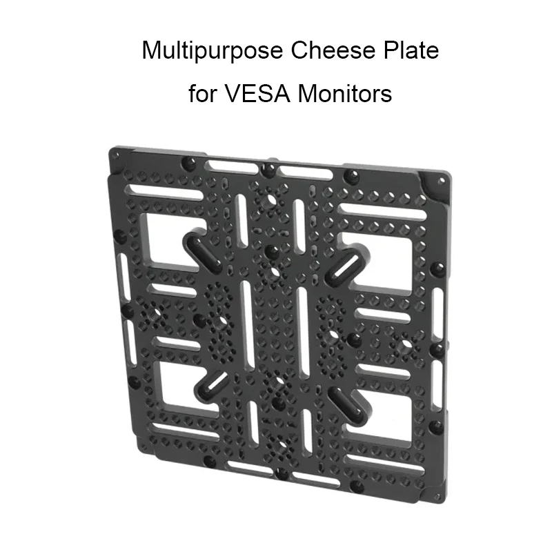 CAMVATE Multipurpose Cheese Plate for VESA Monitors 75 x 75mm 100 x 100mm, 200 x 100mm, 200 x 200mm Base Plate