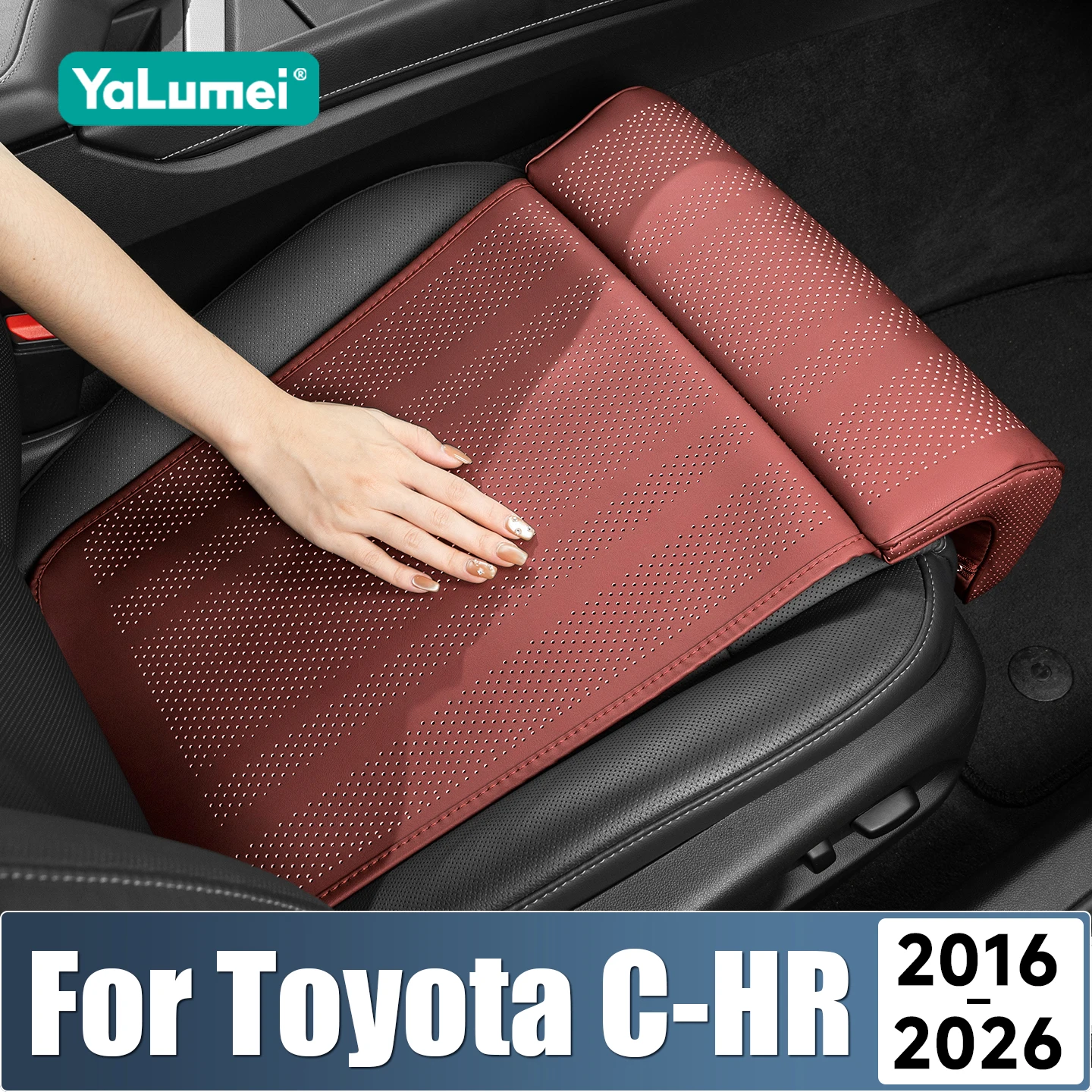 

For Toyota C-HR CHR 2016 2017 2018 2019 2020 2021 2022 2023 2024 2025 2026 Car Driver Seat Leg Support Extension Cushion Mat