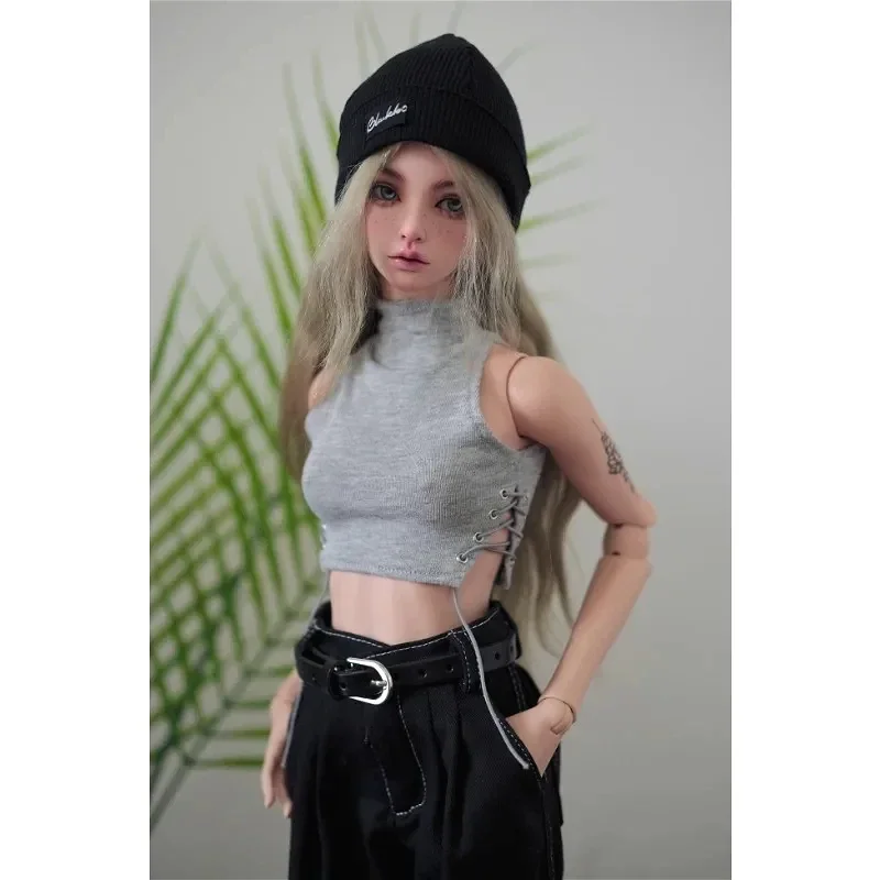 

GJD High Neck Tank Top T shirt Doll Clothing 1/4 1/3 SD13 Customized DD Doll Accessories CWB331