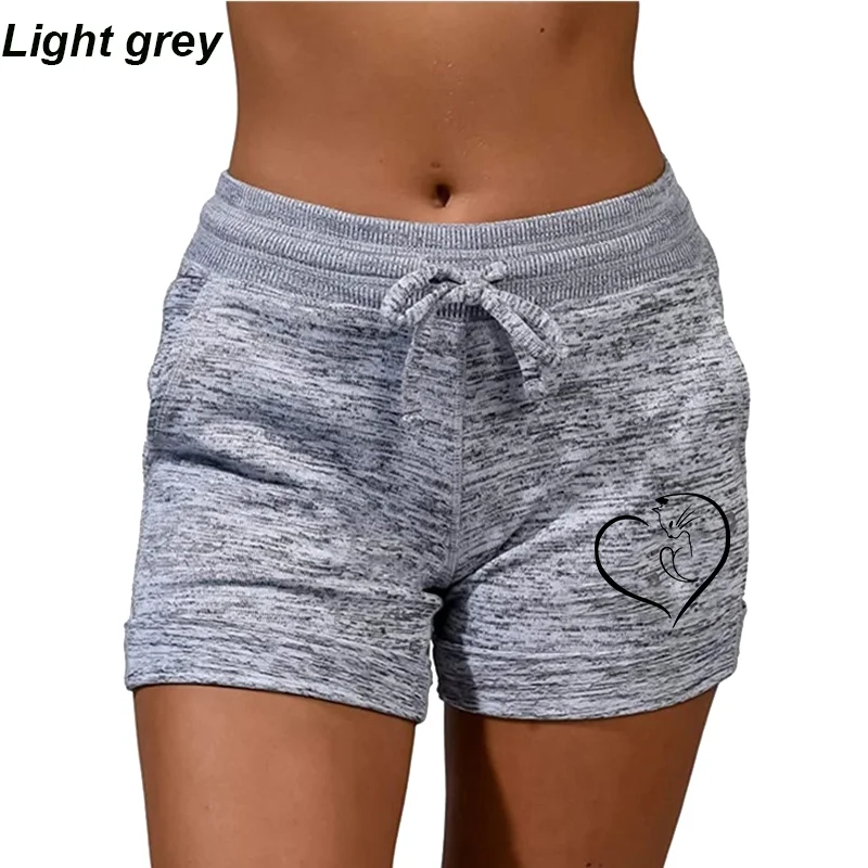 Outdoor Running Shorts Lightweight Beach Shorts for Women Summer Quick-drying Athletic Fitness Shorts High Waist Yoga Shorts