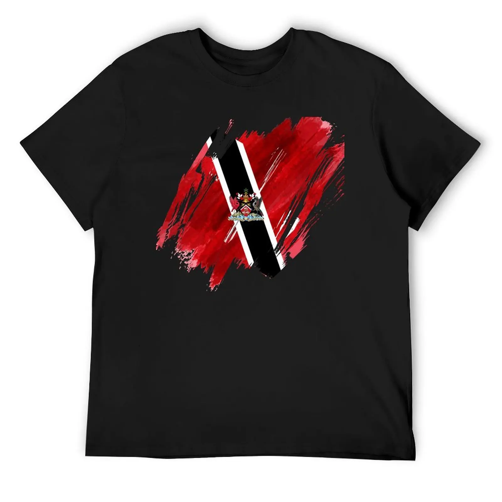 

Trinidad and Tobago T-Shirt custom t-shirts Short sleeve tee hippie clothes shirts men graphic