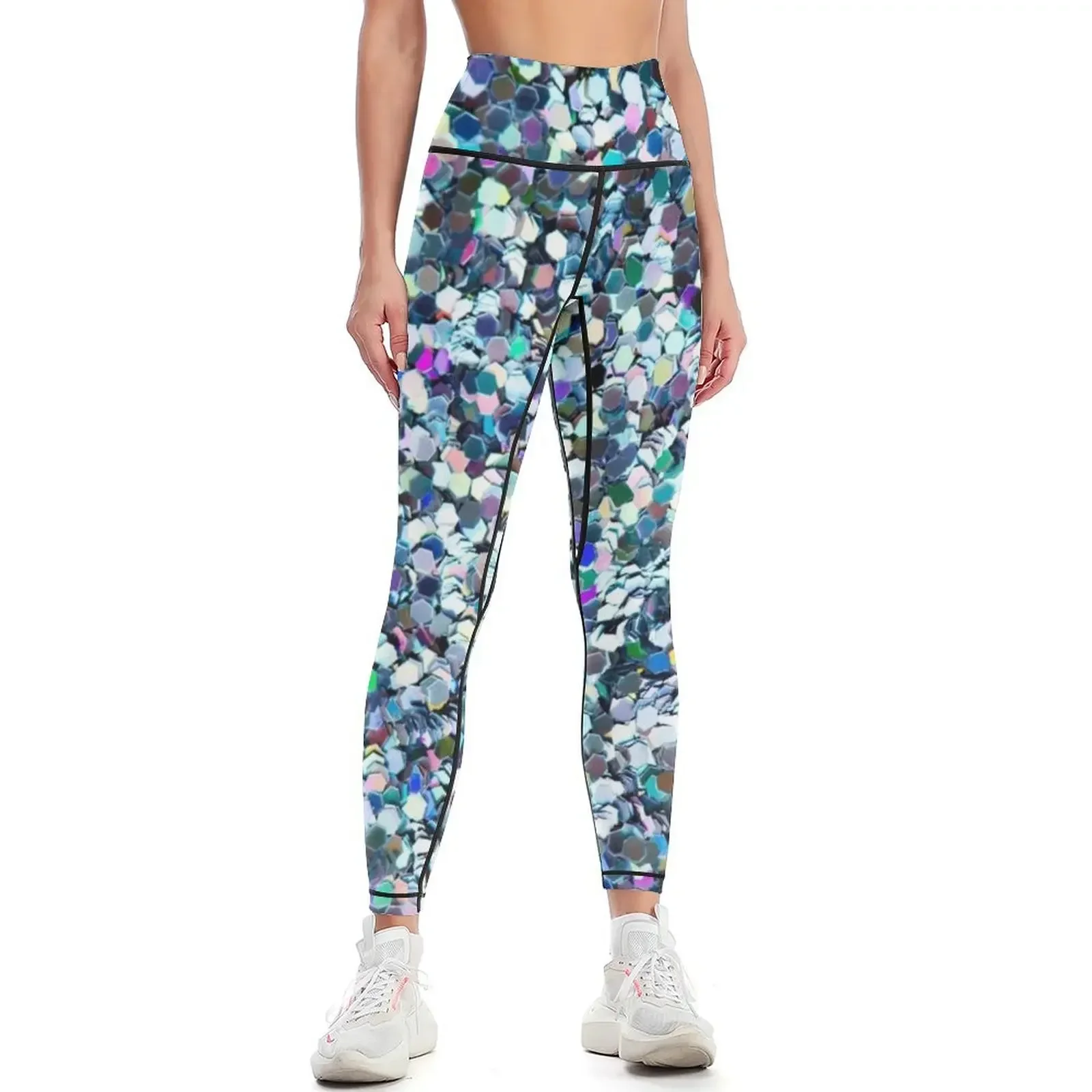 

Blue Stardust Leggings sports for gym Women sports sport set Jogger pants Womens Leggings
