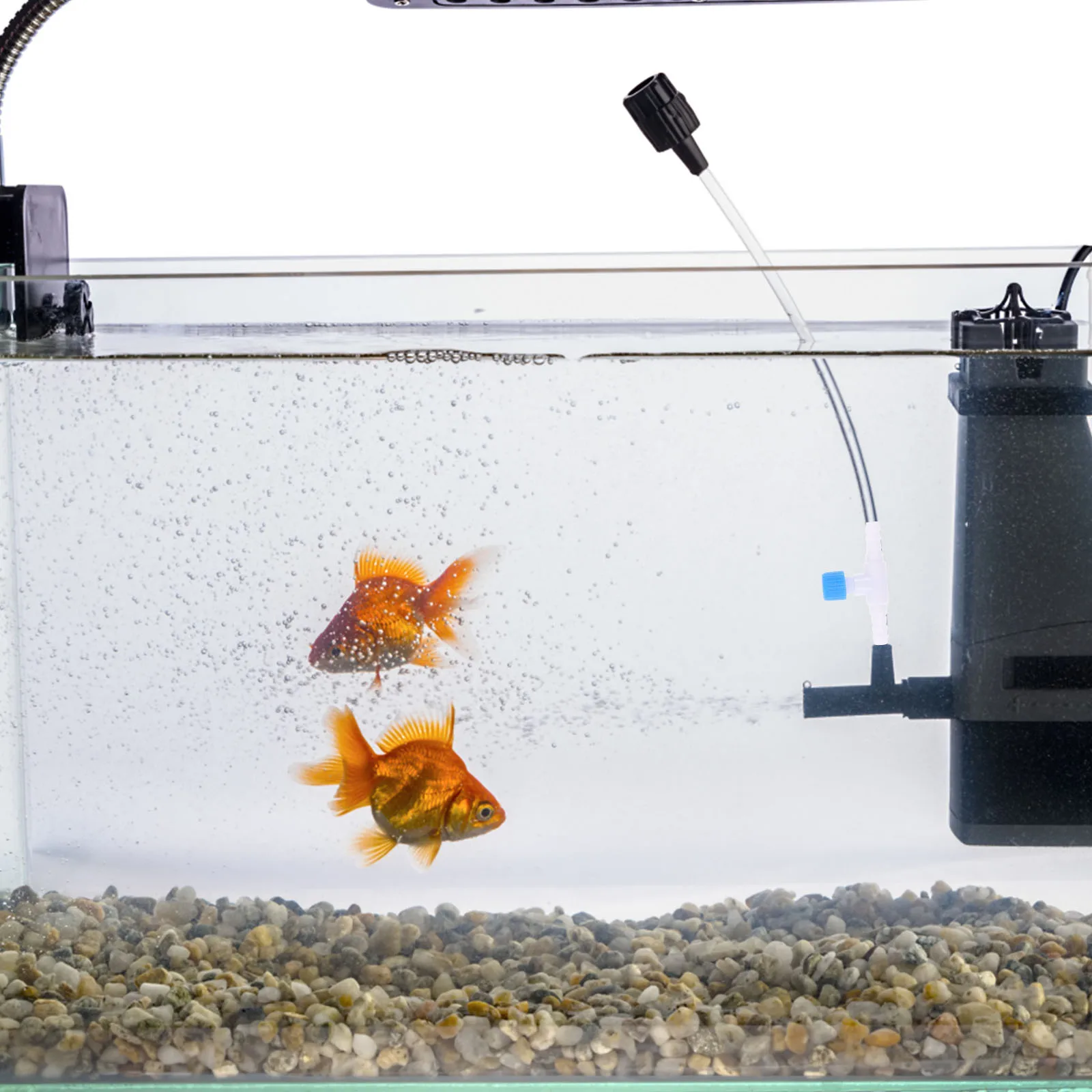 

30 Pcs Air Pump Regulating Valve Control Aquarium Hose Fish Tank Check Connector Plastic Small Accessories for