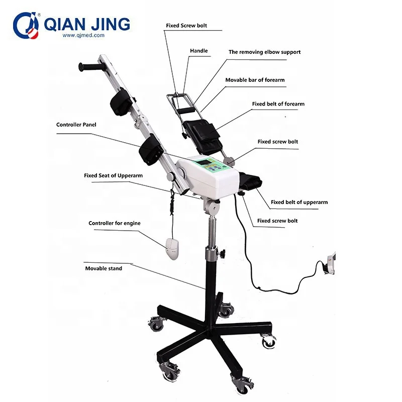 Physical Rehabilitation Equipment Shoulder Elbow Joint CPM Machine Continuous Passive Motion Device for Upper Limb