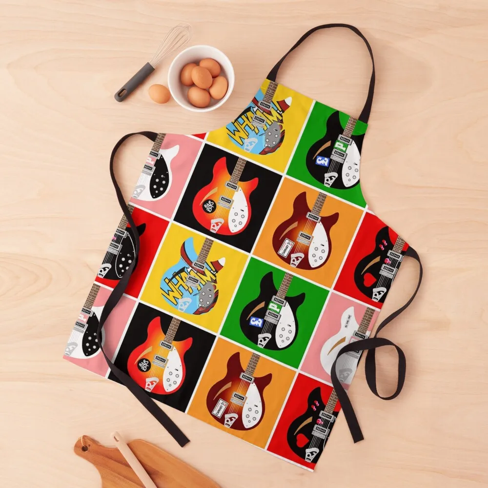 

Paul Weller's Jam Rickenbacker Guitars Apron Utensils For Kitchen Kitchen accessories christmas kitchen Apron