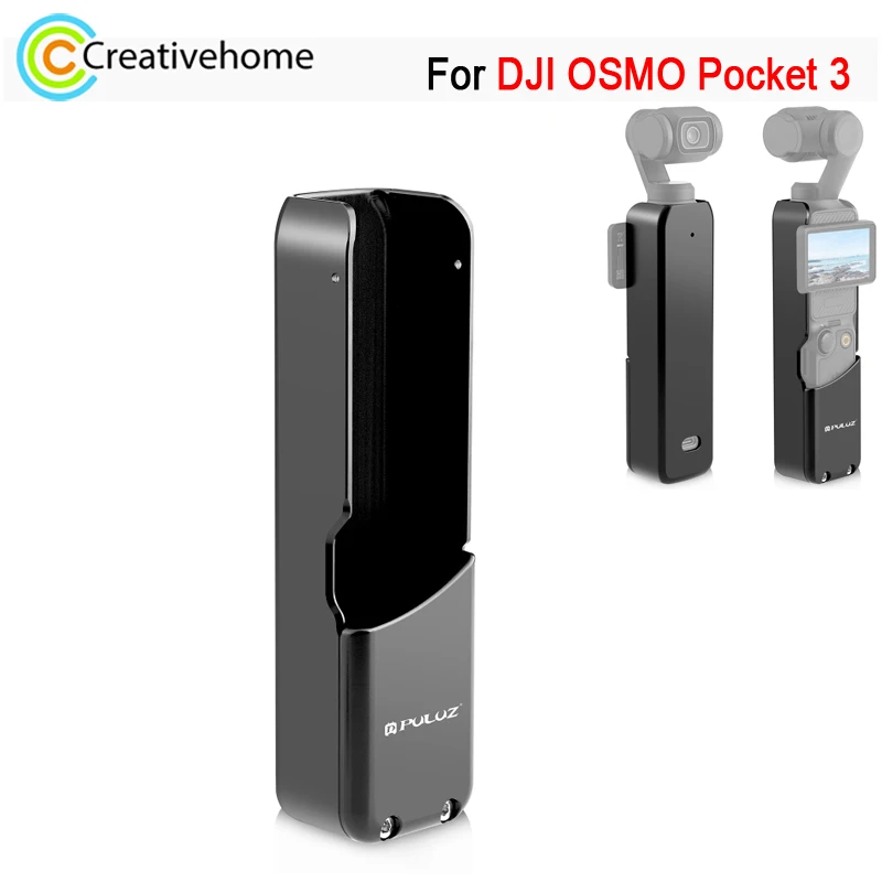 PULUZ Metal Protective Frame Cage For DJI OSMO Pocket 3 Action Camera Aluminum Alloy Protection Frame Adapter Bracket