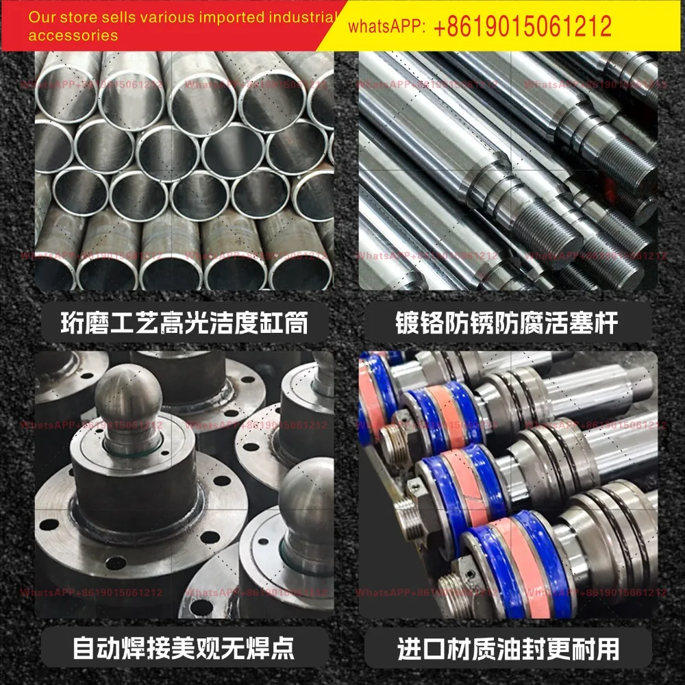 Hydraulic cylinder Hydraulic cylinder 100 tons Heavy lifting two-way hydraulic pump station assembly 120150 tons