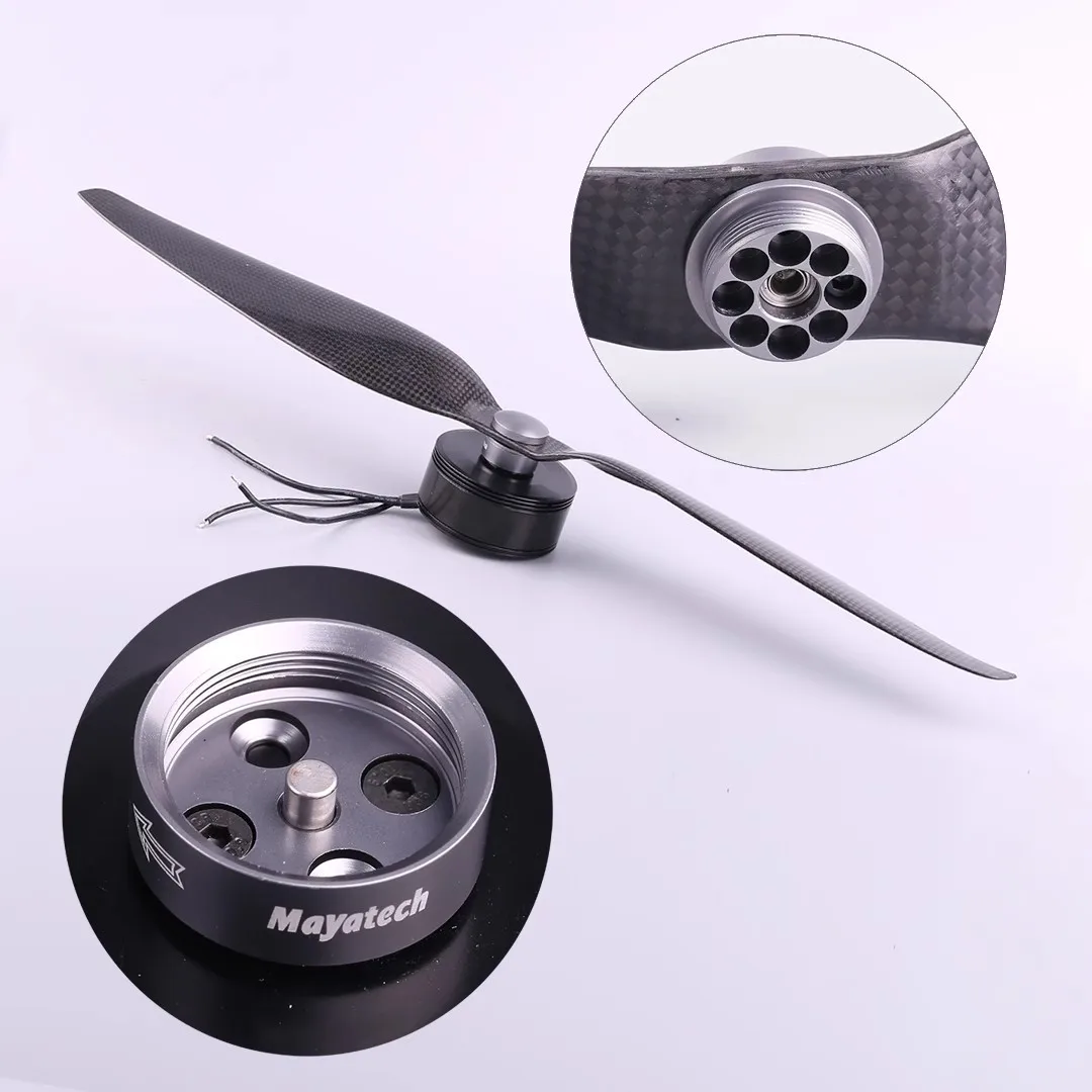 10Pcs Mayatech Large Class 15mm Hole Spacing Quick Release Propeller Seat with Bearing Front and Back Propeller Seat Q6L Multi-A