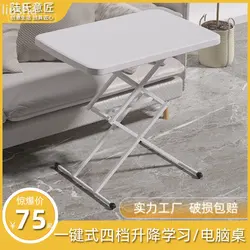 Foldable adjustable computer deskcasual home portable simple desk small apartment dormitory study office small desk escritorio