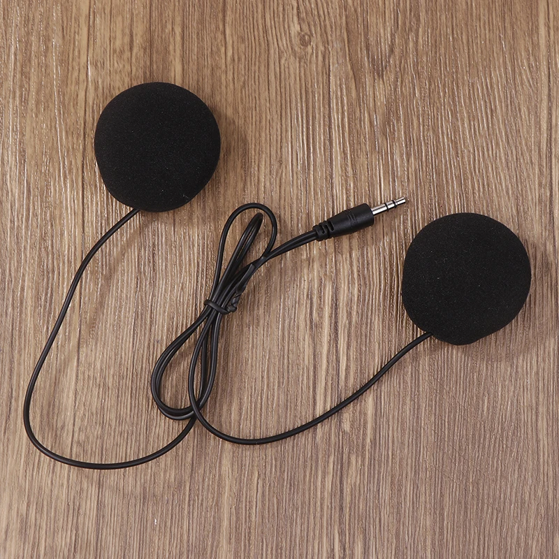 Para casco de motocicleta Cardo Freecom/Spirit, intercomunicador Bluetooth, micrófono de cable suave y altavoz de 3,5mm