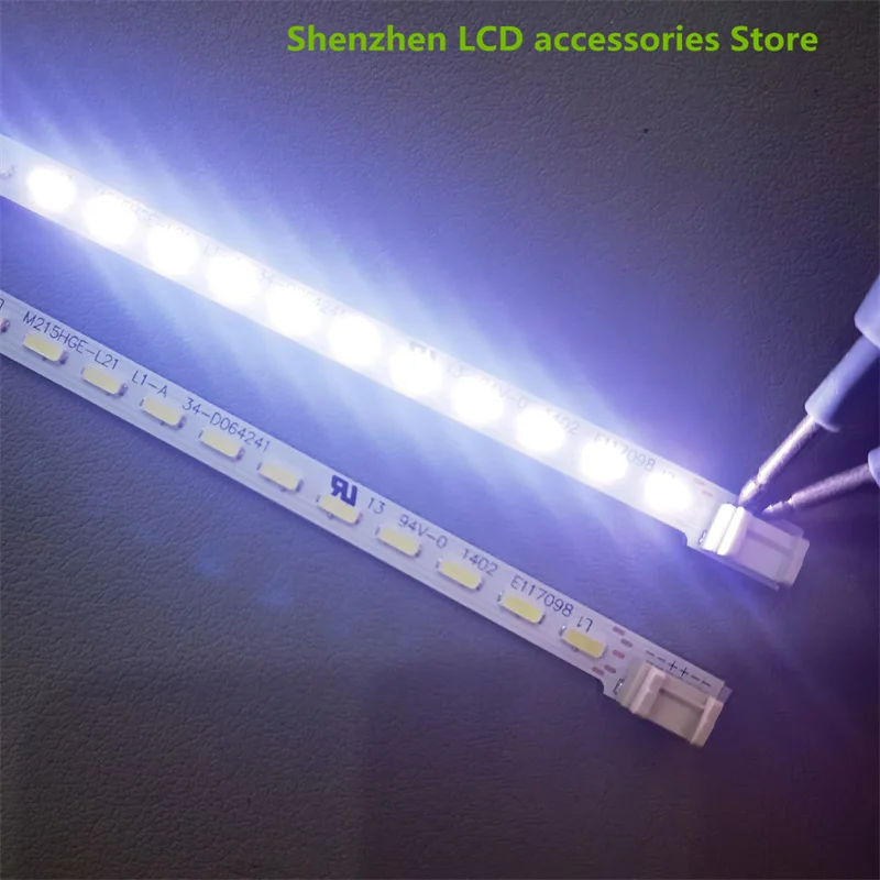 FOR M215HGE-L10 L21M215HTN01.1L M215WF4WF3WF9 M215HW03 Backlight Lamps LED TV LCD 21.5 inch LED light bar 6pin 28.6CM 3V 44LED 