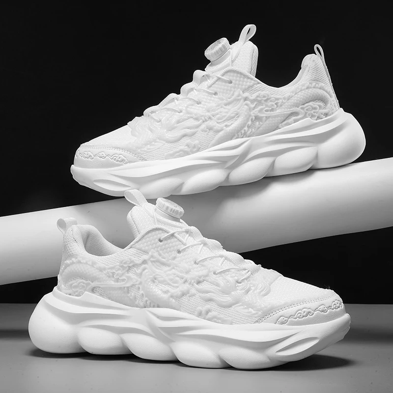 حذاء كاجوال بتصميم تدريب برباط للرجال | نعل مقاوم للاهتراء لجميع المواسم | أحذية رياضية على الطراز الحديث، أحذية جري بتصميم أصلي، مناسبة لجميع المواسم #5