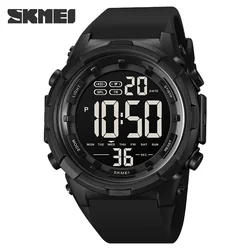 SKMEI 1845  Waterproof Digital Clock Fashion Military Men's Watches Relogio Masculino Sports Electronic Men Wristwatches