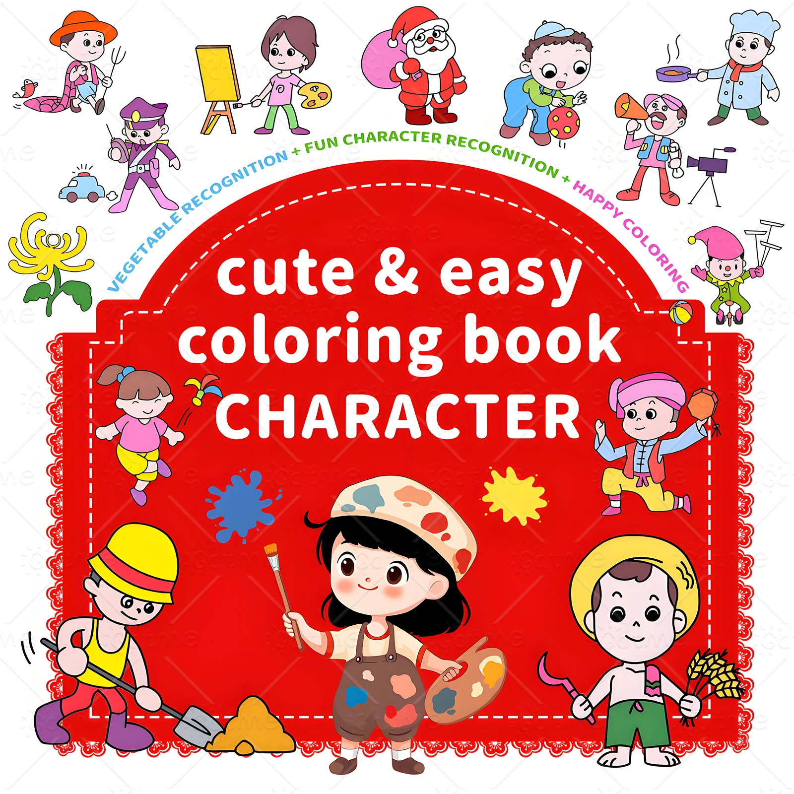 

﻿ Симпатичная и легкая книжка-раскраска, ЖИВОТНЫЕ фрукты, овощи, книжка с картинками, детская головоломка, счастливые книжки, милая книга для рисования, идеальный подарок