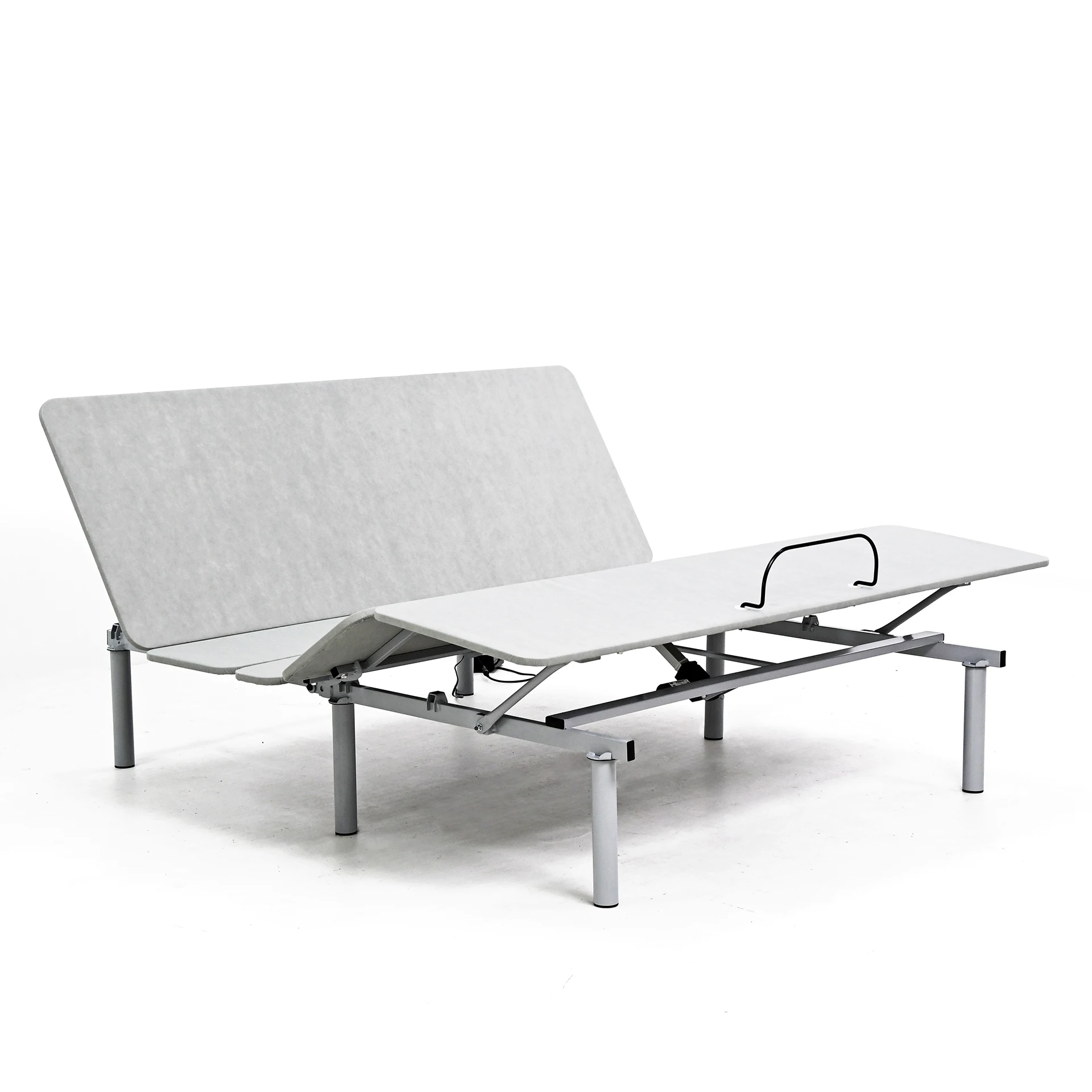 Rondure TW02 Wireless Remote Grey Electric Adjustable Bed Frame King Size Electric Adjustable Bed Base Adjustable Bed Sale