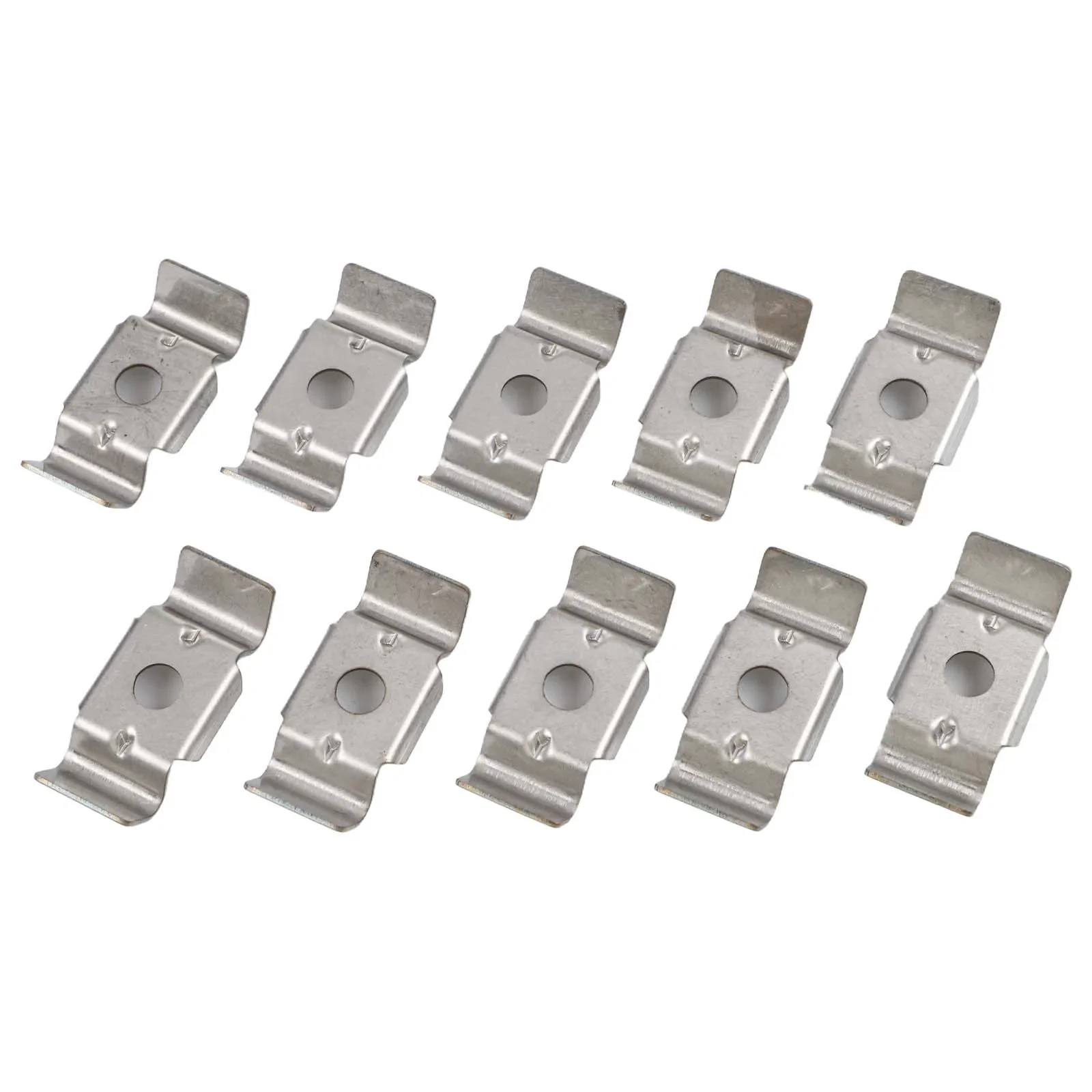 Pole Pad Fixing Part Double Pole Fence Bracket Long-lasting Performance Reinforced Beads Design Fencing Project