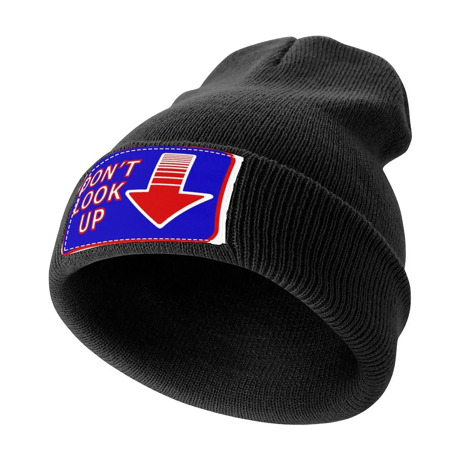 Don't Look Up Knitted Cap Hip Hop Golf Cap Mens Women's